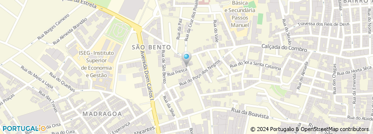 Mapa de Rua Caetano Palha