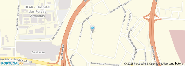 Mapa de Rua Cesina Adães Bermudes