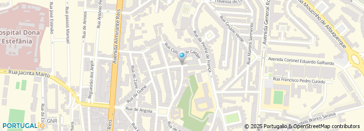 Mapa de Rua Cidade de Manchester