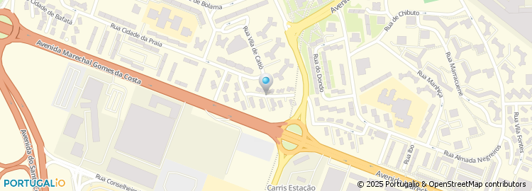 Mapa de Rua Cidade de Margão