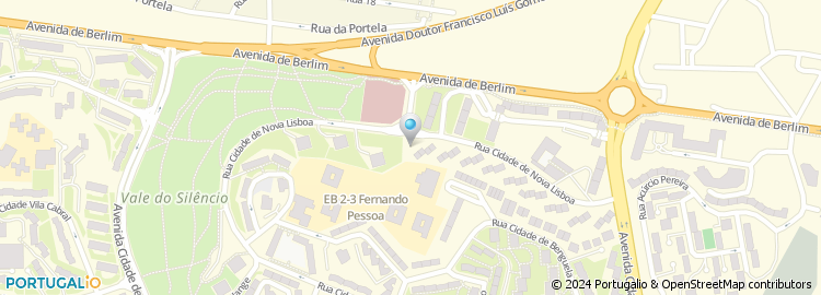 Mapa de Rua Cidade de Nova Lisboa
