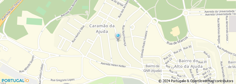 Mapa de Rua Clube Atlético e Recreativo do Caramão