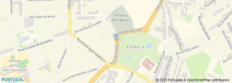 Mapa de Rua da Estrela