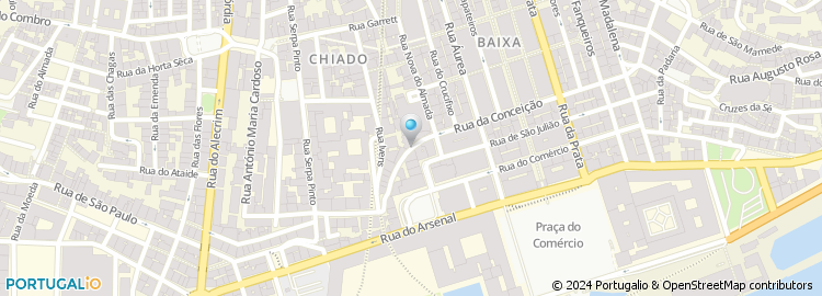 Mapa de Rua da Oliveira Ao Carmo