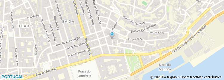 Mapa de Rua da Padaria