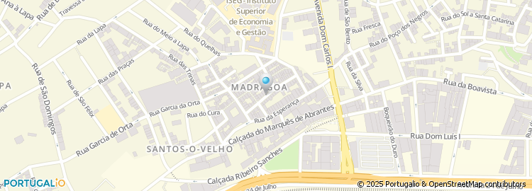 Mapa de Rua das Madres