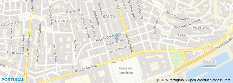 Mapa de Rua de São Julião