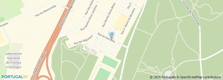 Mapa de Rua do Azevinho