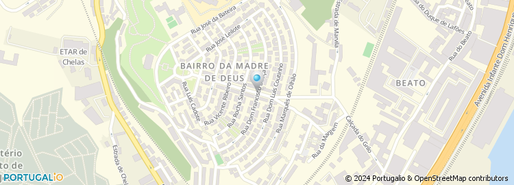 Mapa de Rua Dom Francisco D Eça