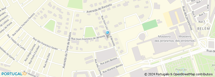 Mapa de Rua Dom Lourenço de Almeida