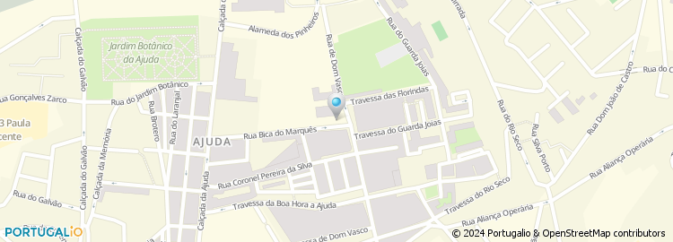 Mapa de Rua Dom Vasco