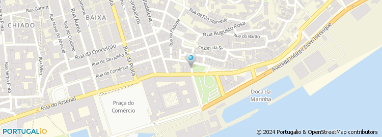 Mapa de Rua dos Arameiros