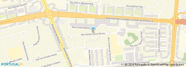 Mapa de Rua Doutor Gama Barros