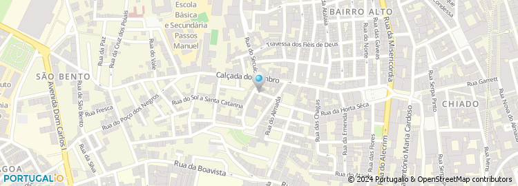 Mapa de Rua Doutor Luís de Almeida e Albuquerque