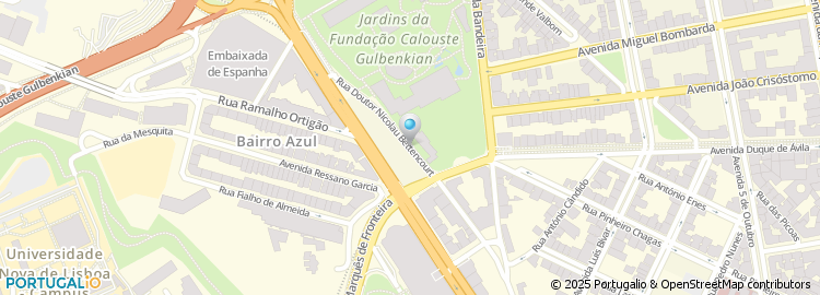 Mapa de Rua Doutor Nicolau Bettencourt