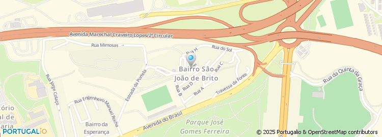 Mapa de Rua Joaqulm Maria Fernandes Marques