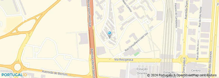 Mapa de Rua Fernando Bento