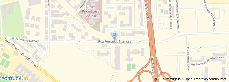 Mapa de Rua Fernando Namora