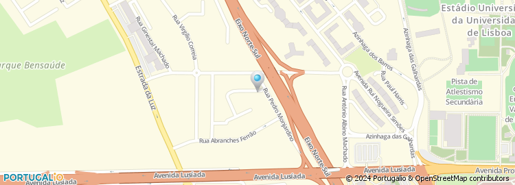 Mapa de Rua Fernando Vicente Mendes