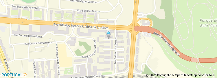 Mapa de Rua Francisco de Andrade
