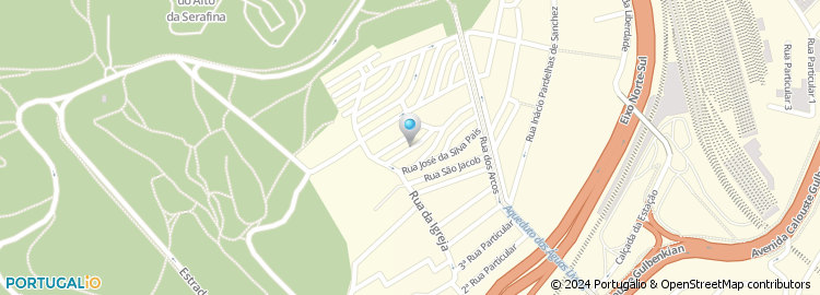 Mapa de Rua Francisco Ferreira Cangalhas