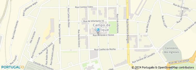 Mapa de Rua Francisco Metrass