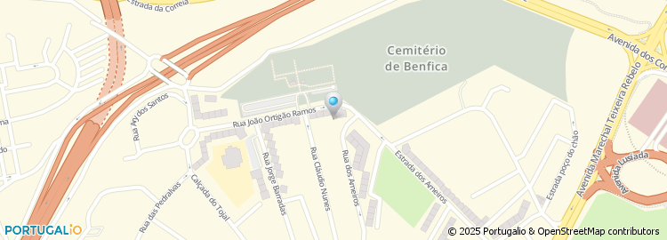 Mapa de Rua Frei Bernardo de Brito