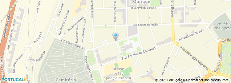 Mapa de Rua General Gomes Araújo