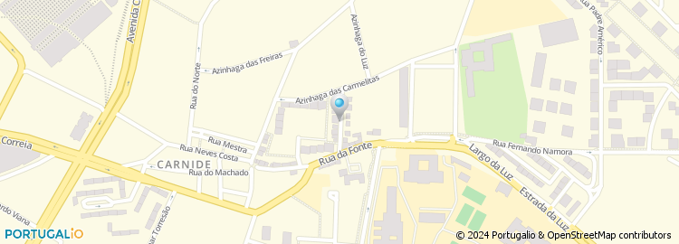 Mapa de Rua General Henrique de Carvalho