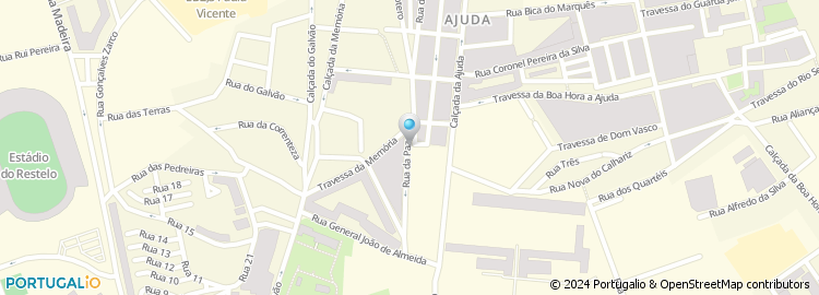 Mapa de Rua General Massano de Amorim