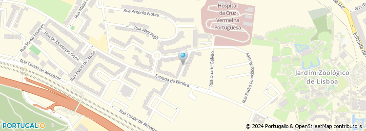 Mapa de Rua Gonçalves Viana