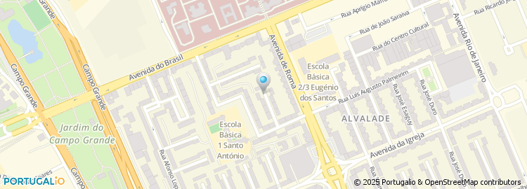 Mapa de Rua Guilherme de Azevedo
