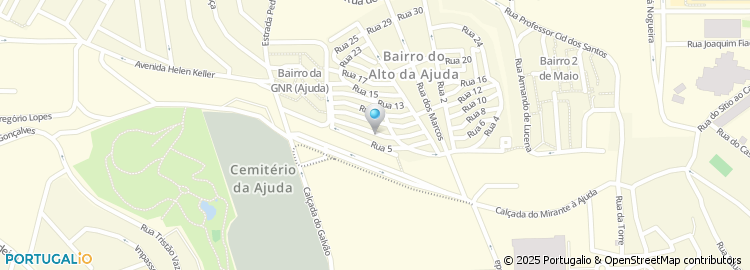 Mapa de Rua Hermínio Flora Bento