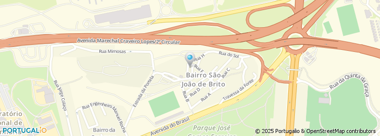 Mapa de Rua J