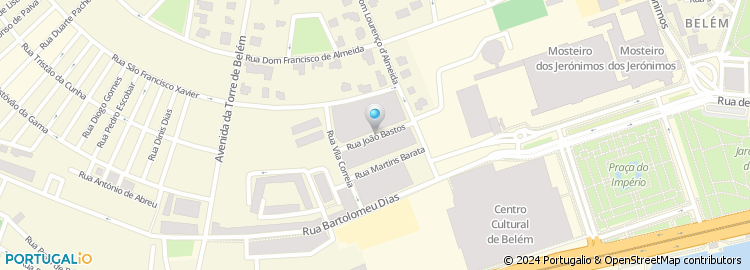 Mapa de Rua João de Bastos