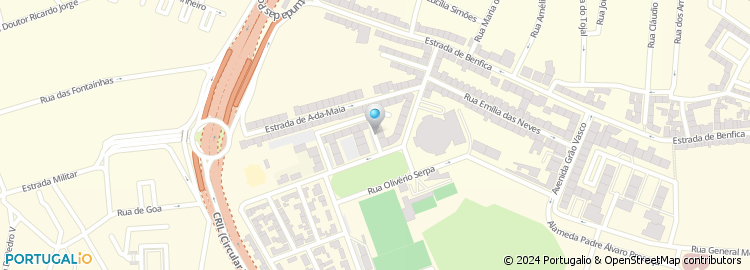 Mapa de Rua João Frederico Ludovice