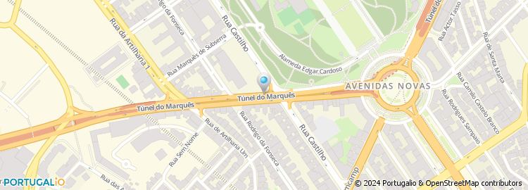 Mapa de Rua Joaquim António de Aguiar