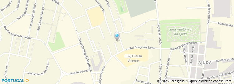 Mapa de Rua Jorge Dias