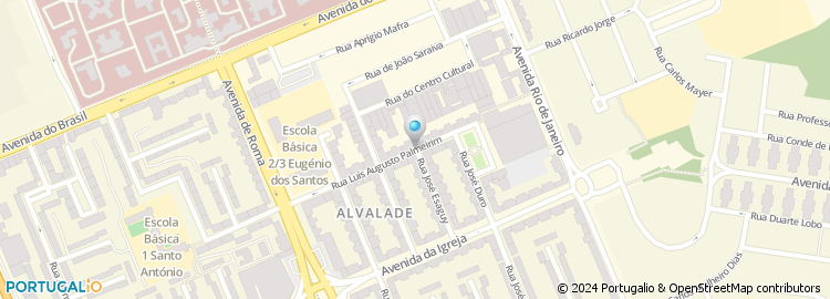 Mapa de Rua José D Esaguy