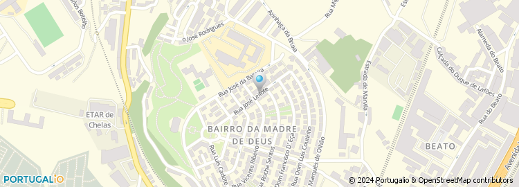 Mapa de Rua José Leilote