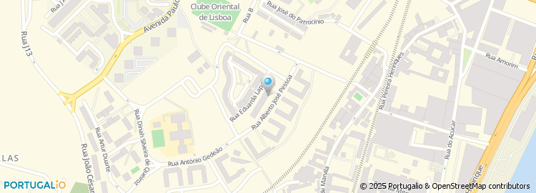 Mapa de Rua Luís de Sttau Monteiro