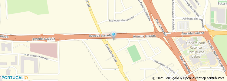 Mapa de Rua Manuel da Silva Leal