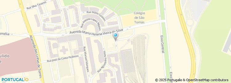 Mapa de Rua Manuel da Silva
