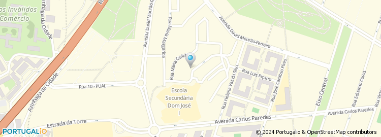 Mapa de Rua Maria do Carmo Torres