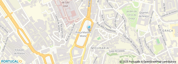 Mapa de Rua Martim Moniz