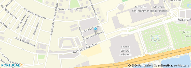Mapa de Rua Martins Barata