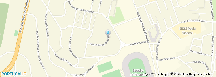 Mapa de Rua Pedro Barcelos
