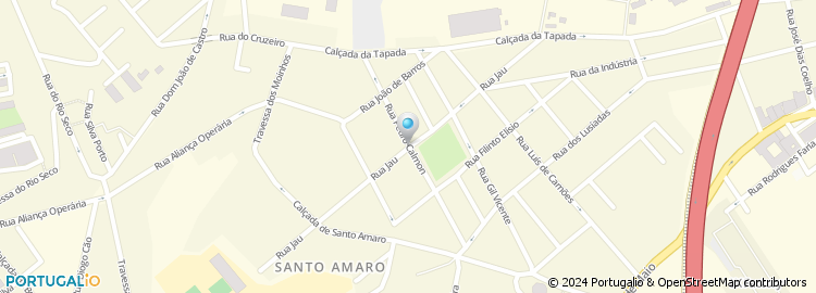 Mapa de Rua Pedro Calmon