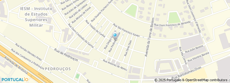 Mapa de Rua Pedro Escobar