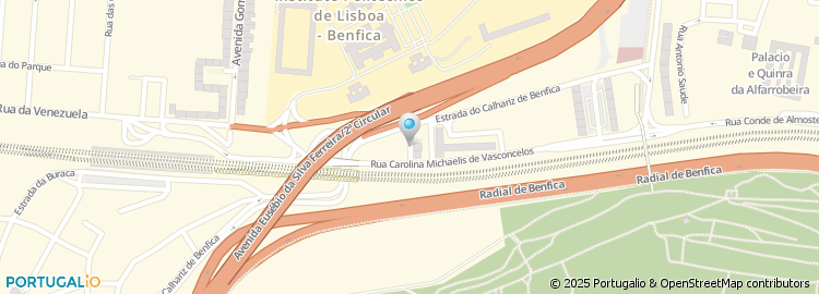 Mapa de Rua Pery de Linde